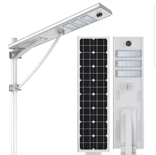 [AIO-100W] Luminaria Solar All in one 100w con sensor de movimiento
